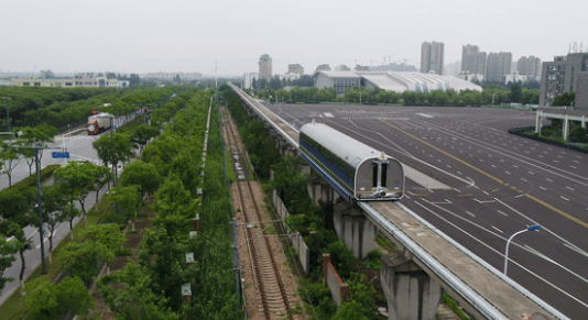 超級重磅！時速600公里高速磁浮試驗樣車成功試跑